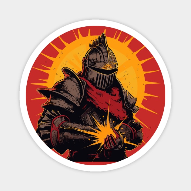 dark soul Magnet by weirdesigns